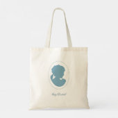 Tote Bag Classic Regency Blue Cameo Mariage (Dos)