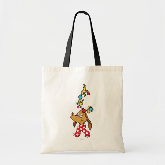 Tote Bag Classic The Grinch | Max - Happy Wholidays (Devant)