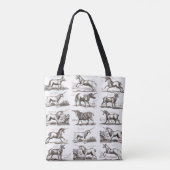 Tote Bag Classique Unicorne Antique Mythique Magie Créature (Dos)