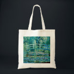 Tote Bag Claude Monet<br><div class="desc">Claude Monet - Nappes D'Eau Et Pont Japonais (1899)</div>