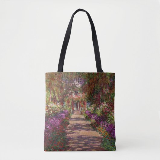 Tote Bag Claude Monet | A Pathway à Monet's Garden (Devant)