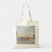 Tote Bag Claude Monet. Bateaux rouges, Argenteuil (Dos)