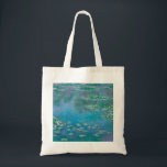 Tote Bag Claude Monet Blue Water Lys Classic<br><div class="desc">Water Lilies (1840-1926) par Claude Monet. En tant que l'un des pères fondateurs de l'impressionnisme français, Oscar-Claude Monet (1840-1926) s'écarta de la convention de copie des anciens maîtres. Les oeuvres impressionnistes de Monet dépeignent ses directement obs monet, Claude Monet, impressionnisme, nénuphars monets, fleurs, nénuphars, impressionniste, floral, français, coucher de soleil...</div>