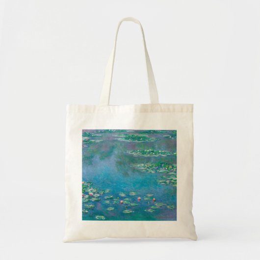 Tote Bag Claude Monet Blue Water Lys Classic (Devant)