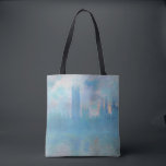 Tote Bag Claude Monet. Chambres du Parlement de Londres. Bl<br><div class="desc">Claude Monet sac fourre-tout "Chambres du Parlement,  Londres".</div>