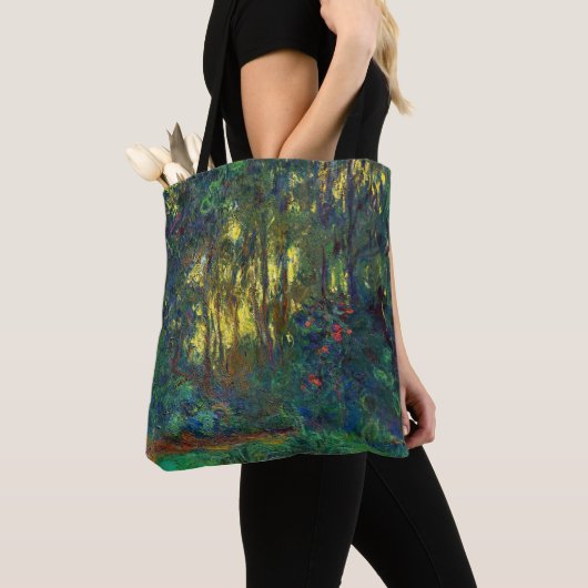 Tote Bag Claude Monet - Coin d'un étang avec des Nénuphars (De près)