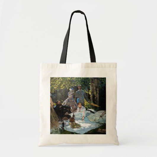 Tote Bag Claude Monet - Déjeuner sur l'herbe, panneau droit (Devant)