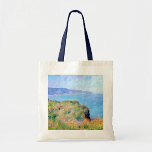 Tote Bag Claude Monet : Falaise près de Pourville
