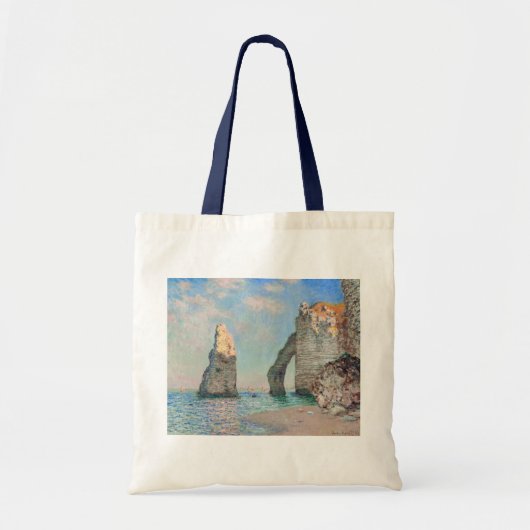 Tote Bag Claude Monet - Falaises à Etretat (Devant)