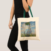 Tote Bag Claude Monet | Femme avec un parasol (Devant (produit))