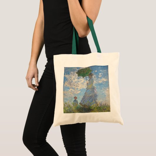 Tote Bag Claude Monet | Femme avec un parasol (Devant (produit))