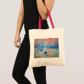 Tote Bag Claude Monet - Impression, lever de soleil (Devant (produit))