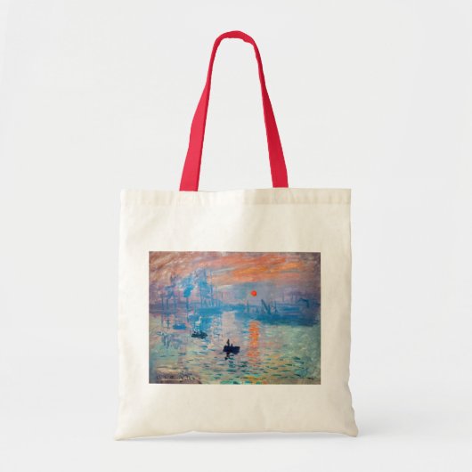 Tote Bag Claude Monet - Impression, lever de soleil (Devant)