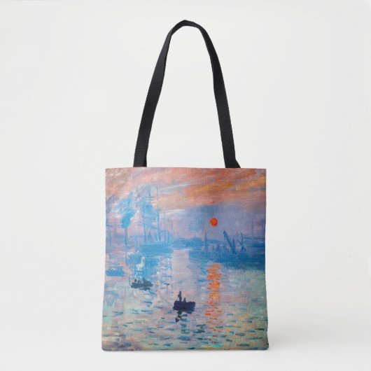 Tote Bag Claude Monet - Impression, soleil levant (Devant)