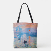 Tote Bag Claude Monet - Impression, soleil levant (Dos)