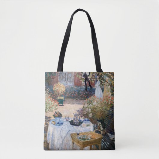 Tote Bag Claude Monet - Le déjeuner, panneau décoratif (Devant)
