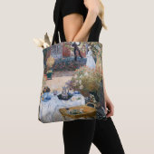 Tote Bag Claude Monet - Le déjeuner, panneau décoratif (De près)