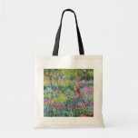 Tote Bag Claude Monet - Le jardin d'Iris à Giverny<br><div class="desc">Jardin d'Iris à Giverny / Jardin d'Artiste à Giverny - Claude Monet,  1899-1900</div>