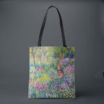 Tote Bag Claude Monet - Le jardin d'Iris à Giverny<br><div class="desc">Jardin d'Iris à Giverny / Jardin d'Artiste à Giverny - Claude Monet,  1899-1900</div>