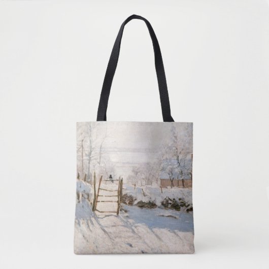 Tote Bag Claude Monet - Le Magpie (Devant)