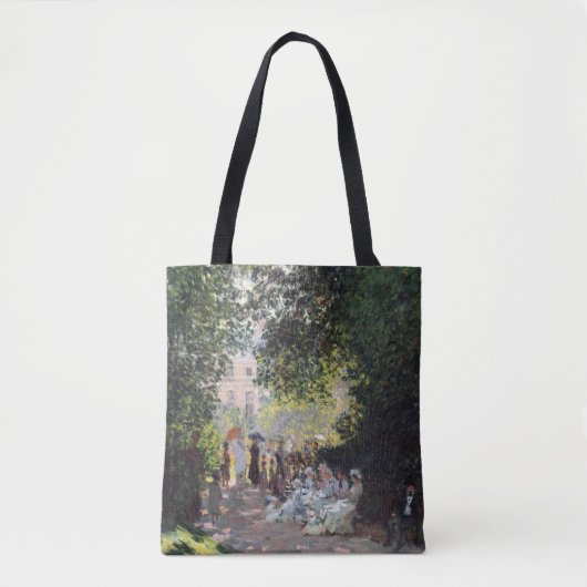 Tote Bag Claude Monet | le Parc Monceau (Devant)