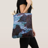 Tote Bag Claude Monet - Les Rochers à Belle-Ile, Côte sauva (De près)