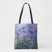 Tote Bag Claude Monet Lilac Irises (Devant)