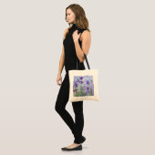 Tote Bag Claude Monet - Lilac Irises / Iris Mauves (Devant (modèle))