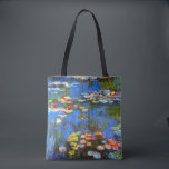 Tote Bag Claude Monet, Lys à eau, Impressionniste<br><div class="desc">Claude Monet,  Lys à eau,  Sac fourre-tout impressionniste</div>