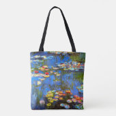 Tote Bag Claude Monet, Lys à eau, Impressionniste (Dos)