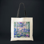 Tote Bag Claude Monet - Nymphéas / Nymphéas 1919<br><div class="desc">Nymphéas (W.1852) - Claude Monet,  Huile sur toile,  1916-1919</div>