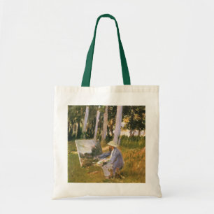 Tote Bag Claude Monet Painting, Edge of a Wood par Sargent
