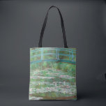 Tote Bag Claude Monet pont de football japonais. Impression<br><div class="desc">sac fourre-tout Claude Monet "Footbridge Japonais".</div>