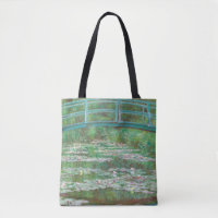 Claude Monet pont de football japonais. Impression
