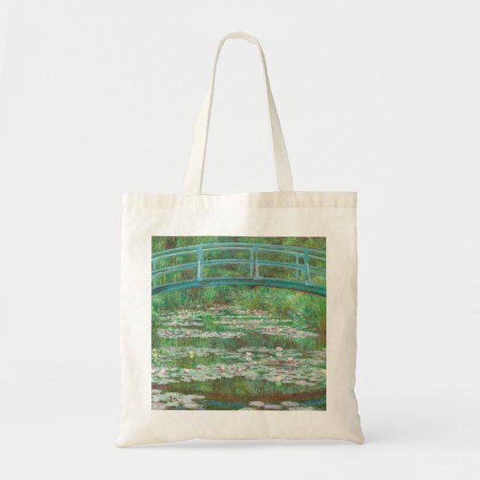 Tote Bag Claude Monet pont de football japonais. Impression (Devant)