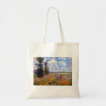 Tote Bag Claude Monet Poppy Fields près d'Argenteuil<br><div class="desc">Champs de pavot près d'Argenteuil peint par Claude Monet en 1875.</div>