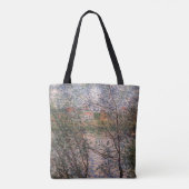 Tote Bag Claude Monet - Printemps à travers les branches (Dos)