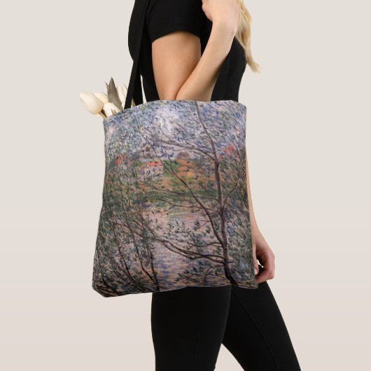 Tote Bag Claude Monet - Printemps à travers les branches (De près)