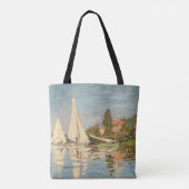 Tote Bag Claude Monet | Regatta at Argenteuil, c.1872 (Dos)