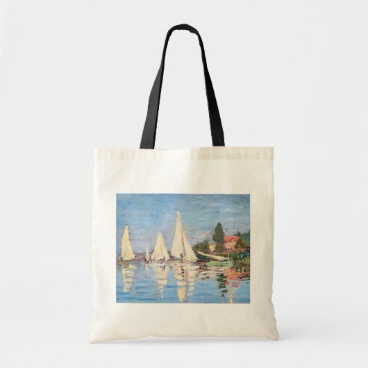 Tote Bag Claude Monet - Regattas à Argenteuil (Devant)