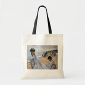 Tote Bag Claude Monet - Sur la plage à Trouville (Devant)