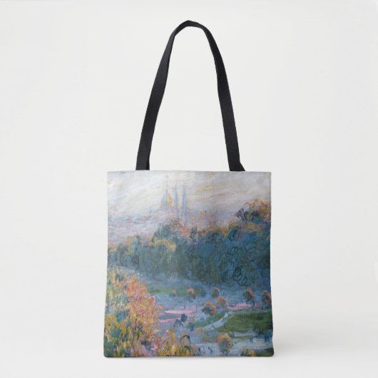Tote Bag Claude Monet - Vue des Tuileries, étude (Devant)