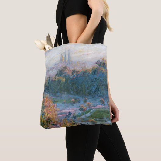 Tote Bag Claude Monet - Vue des Tuileries, étude (De près)