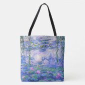 Tote Bag Claude Monet Water Lilie L'Art Impressionniste Fra (Devant)
