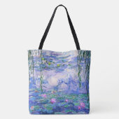 Tote Bag Claude Monet Water Lilie L'Art Impressionniste Fra (Dos)