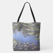 Tote Bag Claude Monet, Water Lilies, 1906, Bleu (Dos)