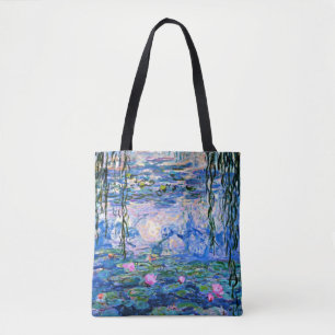 Tote Bag Claude Monet - Water Lilies, 1919,