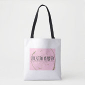 Tote Bag Clavier dépoli (Devant)