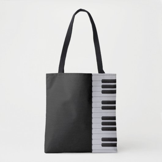 Tote Bag Clavier pour piano (Devant)