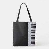 Tote Bag Clavier pour piano (Dos)
